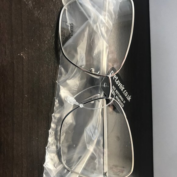 CELINE SILVER BUTTERFLY WOMEN EYEGLASSES  CL50024U - Picture 3 of 6